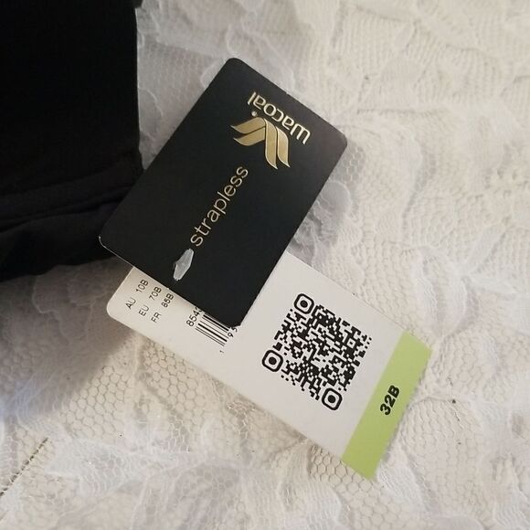 b tempted by Wacoal Women’s Black Ultra Soft Underwire Bra Sz-32B NWT - Picture 2 of 11